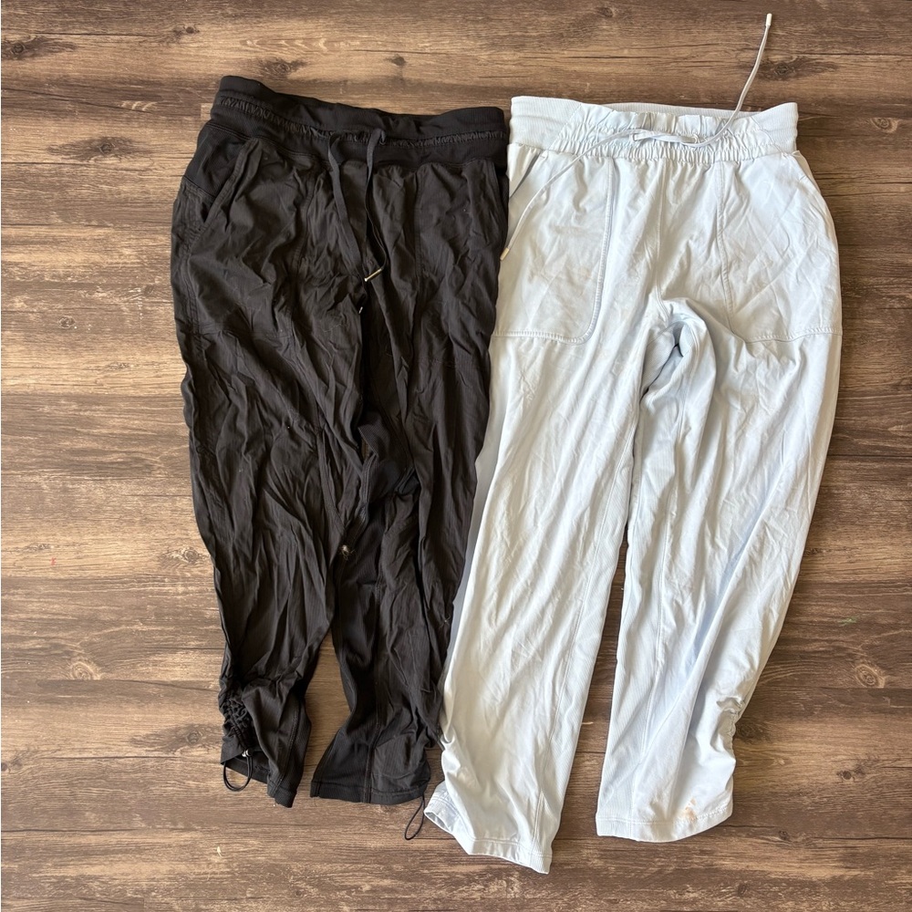 Lululemon dance studio capri / cropped joggers set of two | Bundle of two pants